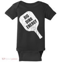 Big Dink Energy Funny Pickleball Sport Baby Bodysuit thumb 0