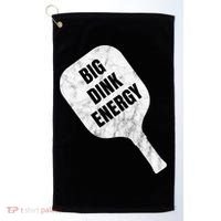 Big Dink Energy Funny Pickleball Sport Golf Towel thumb 0