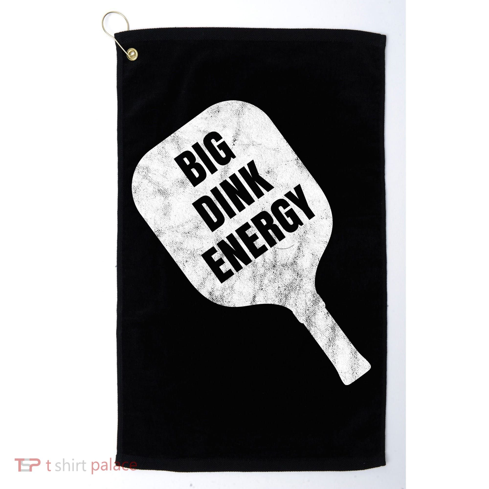 Big Dink Energy Funny Pickleball Sport Golf Towel
