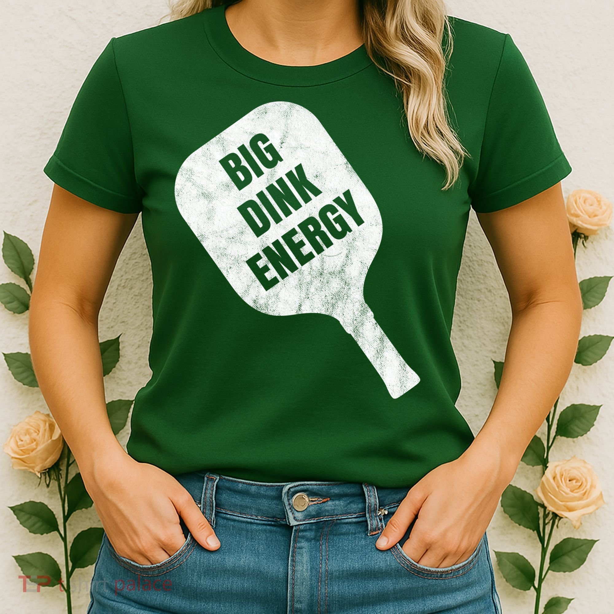 Big Dink Energy Funny Pickleball Sport Women's T-Shirt