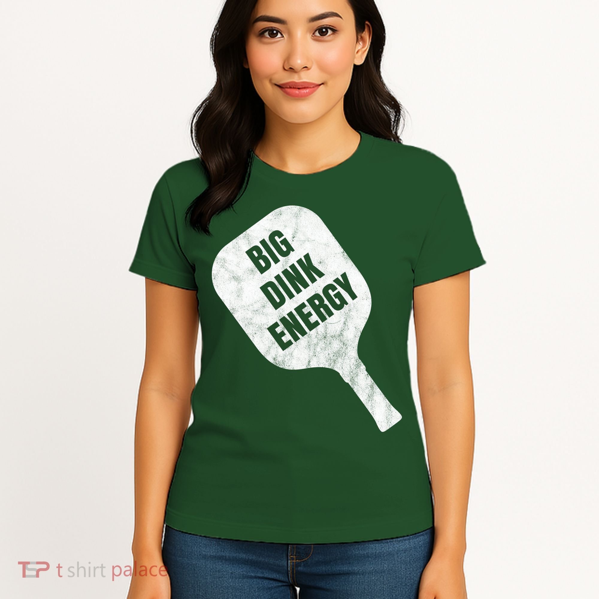Big Dink Energy Funny Pickleball Sport Women's T-Shirt