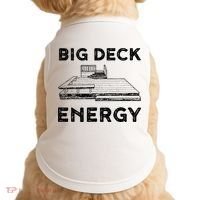 Big Deck Energy Yard Deck Patio Funny Doggie Tank thumb 0