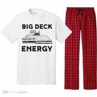Big Deck Energy Yard Deck Patio Funny Pajama Set thumb 0