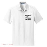 Big Deck Energy Yard Deck Patio Funny Dry Zone Grid Polo thumb 0