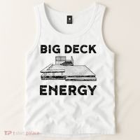 Big Deck Energy Yard Deck Patio Funny Tank Top thumb 2