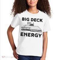 Big Deck Energy Yard Deck Patio Funny Kids T-Shirt thumb 2