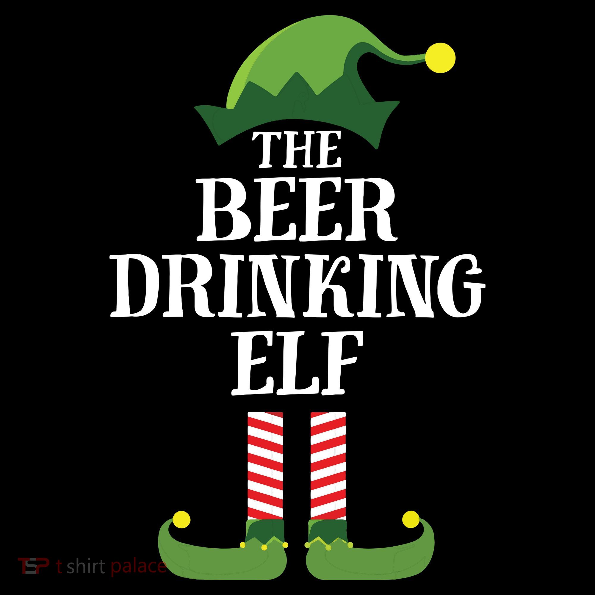 Beer Drinking Elf Matching Family Group Christmas Party Coffee Mug