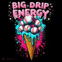 Big Drip Energy Ice Cream Baseball Funny Summer Vibes Coffee Mug thumb 5