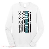 Best Dad Ever American Flag Long Sleeve Shirt thumb 0