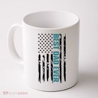 Best Dad Ever American Flag Coffee Mug thumb 0