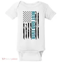 Best Dad Ever American Flag Baby Bodysuit thumb 0