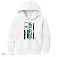 Best Dad Ever American Flag Kids Hoodie thumb 0