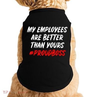 Boss Day Employee Appreciation Office Gift Doggie Tank