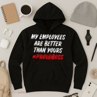 Boss Day Employee Appreciation Office Gift Hoodie thumb 3