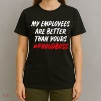 Boss Day Employee Appreciation Office Gift T-Shirt thumb 4
