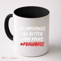 Boss Day Employee Appreciation Office Gift Coffee Mug thumb 0
