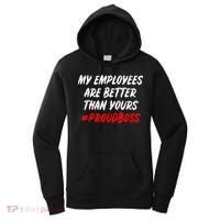 Boss Day Employee Appreciation Office Gift Women's Hoodie thumb 0