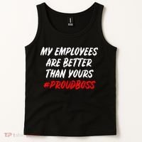 Boss Day Employee Appreciation Office Gift Tank Top thumb 2