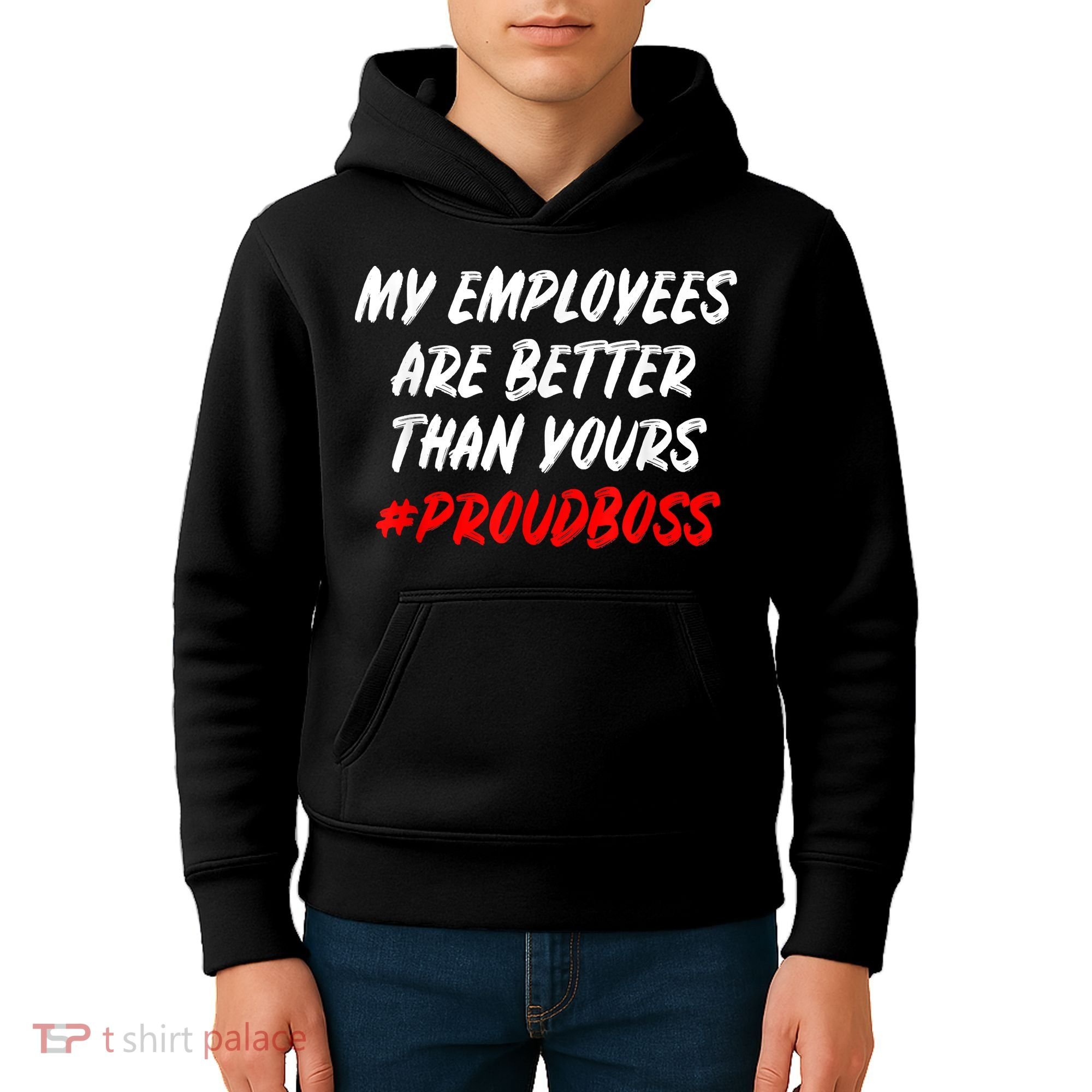 Boss Day Employee Appreciation Office Gift Kids Hoodie