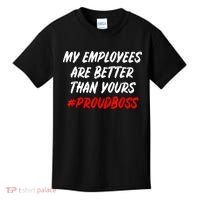 Boss Day Employee Appreciation Office Gift Kids T-Shirt thumb 0