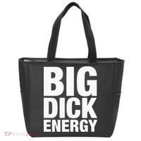 Big Dick Energy BDE Adult Humor Meme Workout Ego Flex Bro Tote Bag thumb 0
