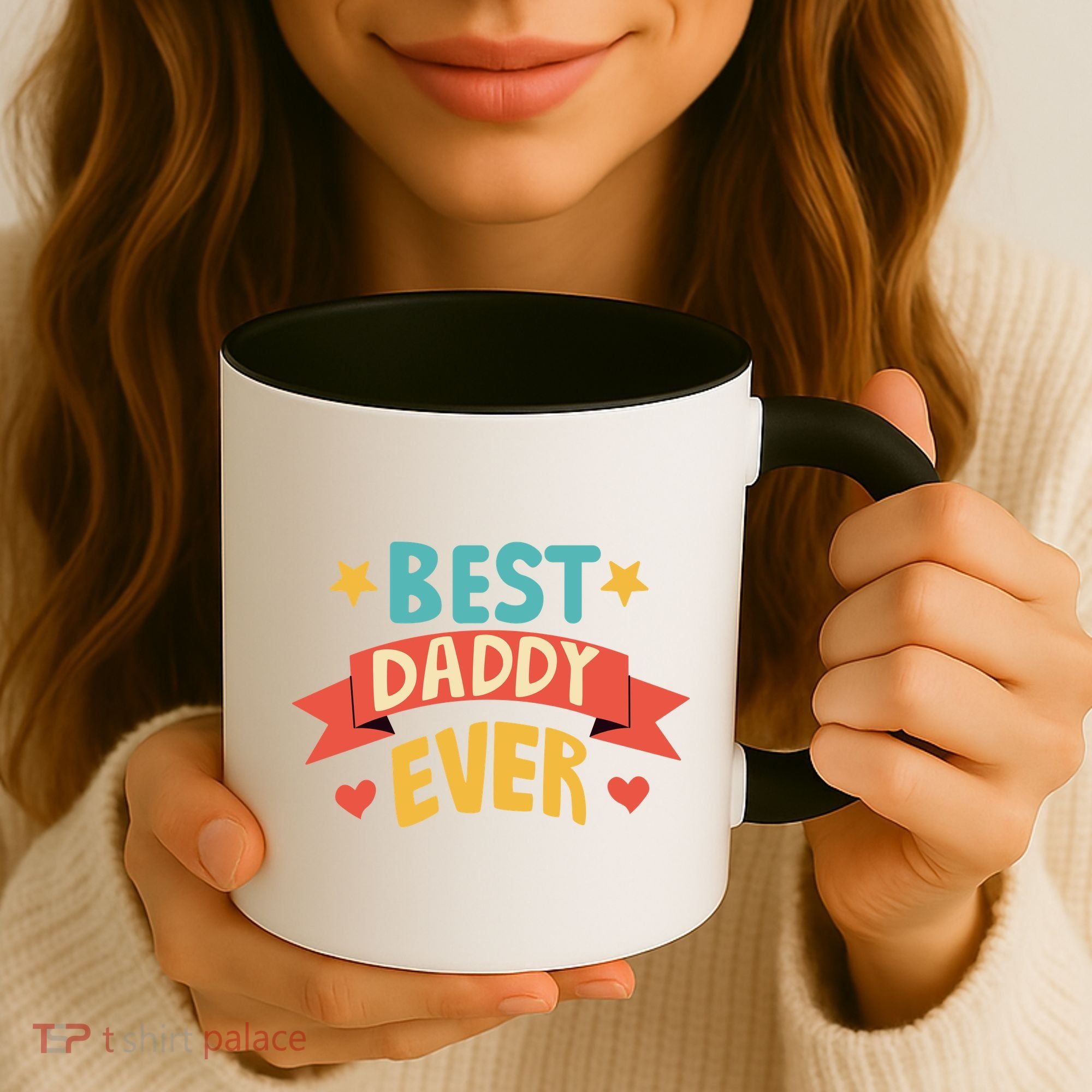 Best Daddy Ever Cute Fathers Day Gift Coffee Mug