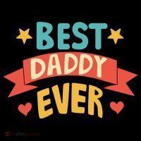 Best Daddy Ever Cute Fathers Day Gift Coaster thumb 2
