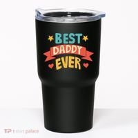 Best Daddy Ever Cute Fathers Day Gift Tumbler thumb 0
