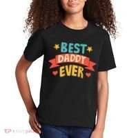 Best Daddy Ever Cute Fathers Day Gift Kids T-Shirt thumb 2