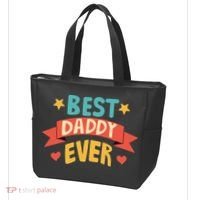 Best Daddy Ever Cute Fathers Day Gift Tote Bag thumb 3
