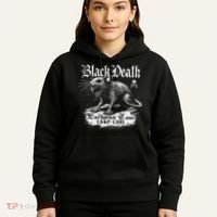 Black Death European Plague Rat Medieval History Hoodie thumb 5