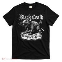 Black Death European Plague Rat Medieval History T-Shirt thumb 0