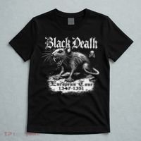 Black Death European Plague Rat Medieval History T-Shirt thumb 5