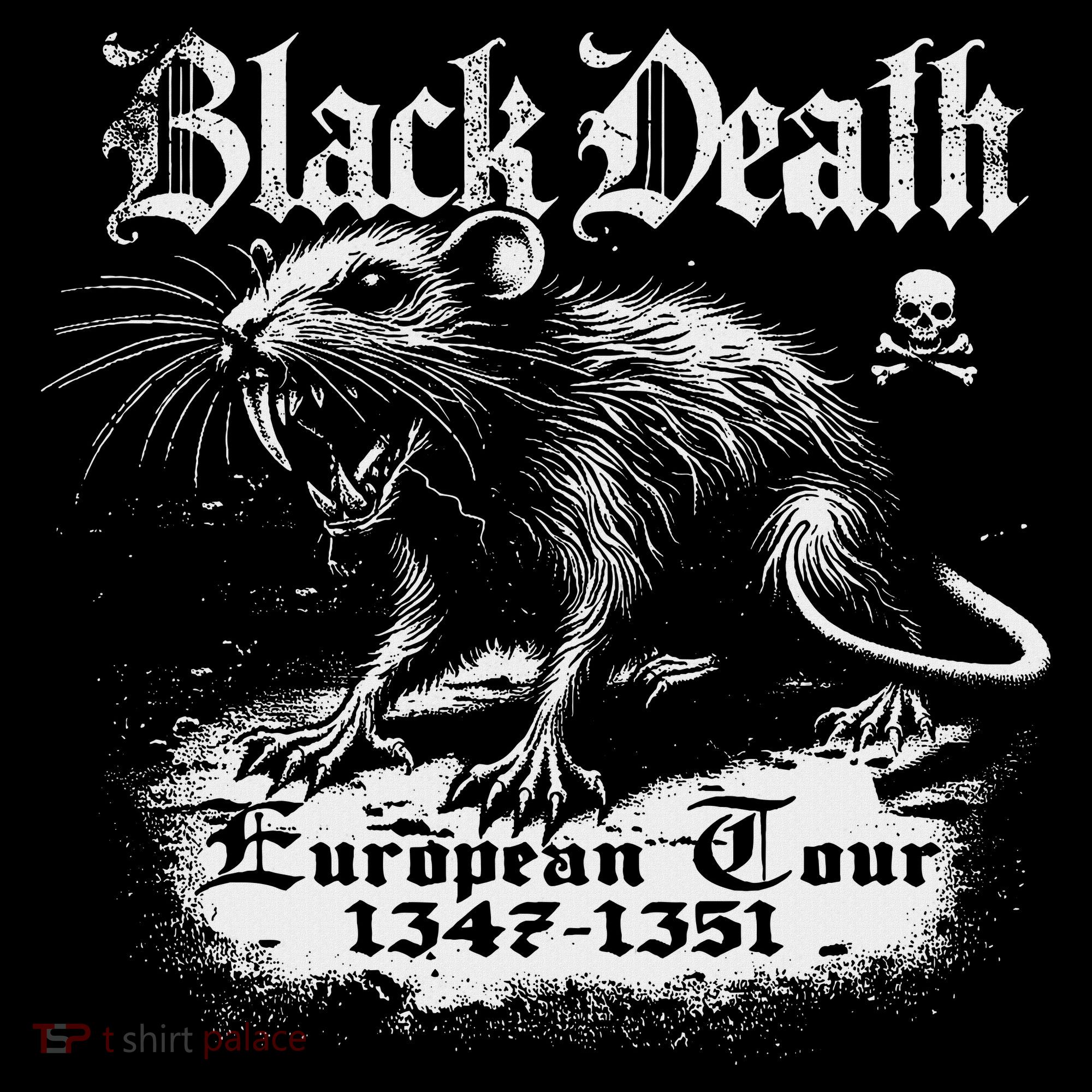 Black Death European Plague Rat Medieval History Women's Hoodie