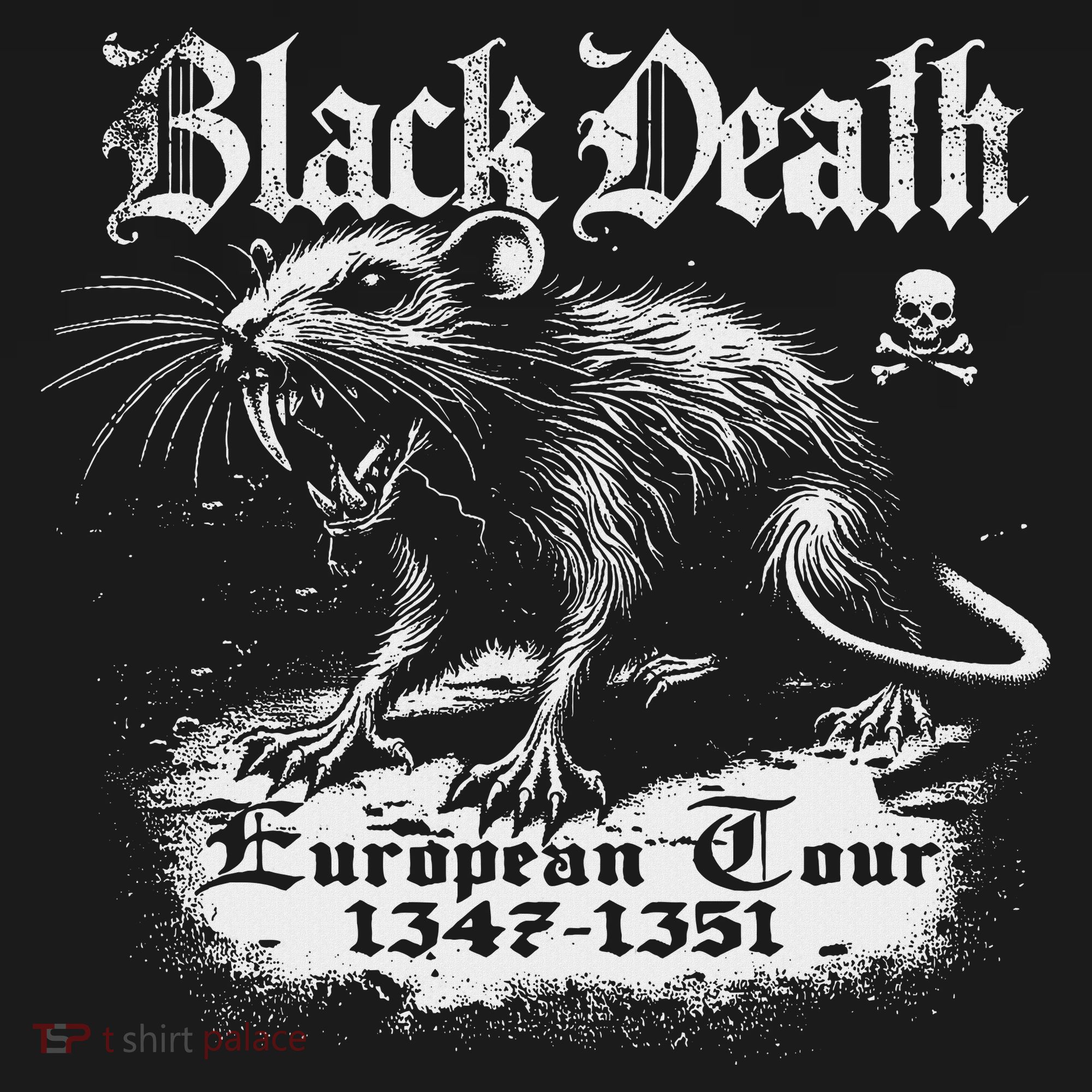 Black Death European Plague Rat Medieval History Mousepad