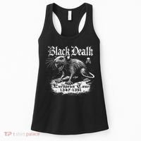 Black Death European Plague Rat Medieval History Women's Tank Top thumb 0