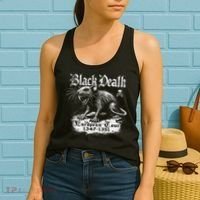 Black Death European Plague Rat Medieval History Women's Tank Top thumb 2