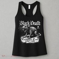 Black Death European Plague Rat Medieval History Women's Tank Top thumb 3