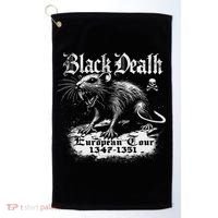 Black Death European Plague Rat Medieval History Golf Towel thumb 0