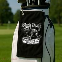 Black Death European Plague Rat Medieval History Golf Towel thumb 2