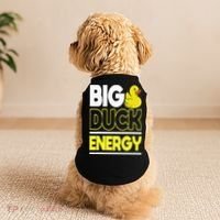Big Duck Energy Rubber Duck Doggie Tank thumb 2