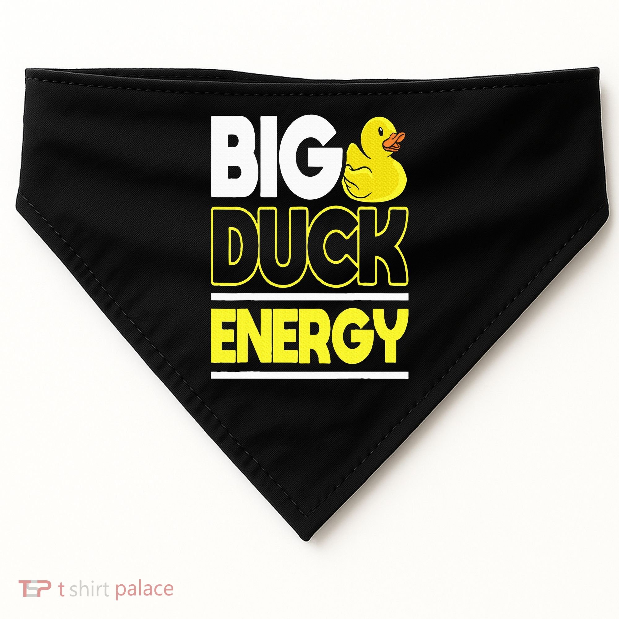 Big Duck Energy Rubber Duck USA-Made Doggie Bandana