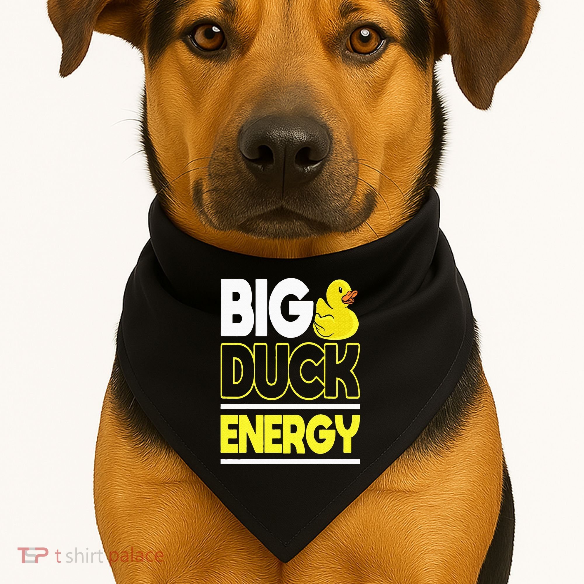 Big Duck Energy Rubber Duck USA-Made Doggie Bandana