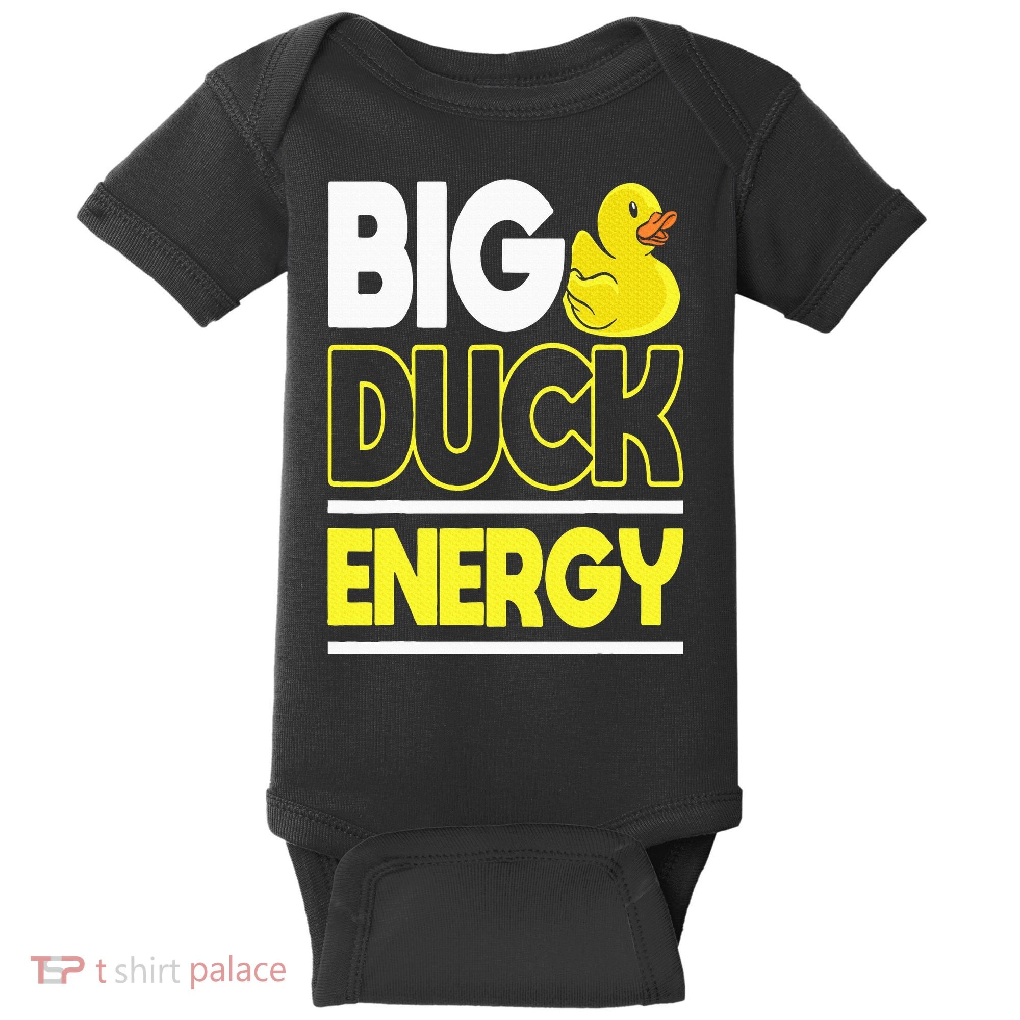 Big Duck Energy Rubber Duck Baby Bodysuit