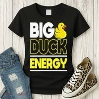 Big Duck Energy Rubber Duck Women's T-Shirt thumb 3