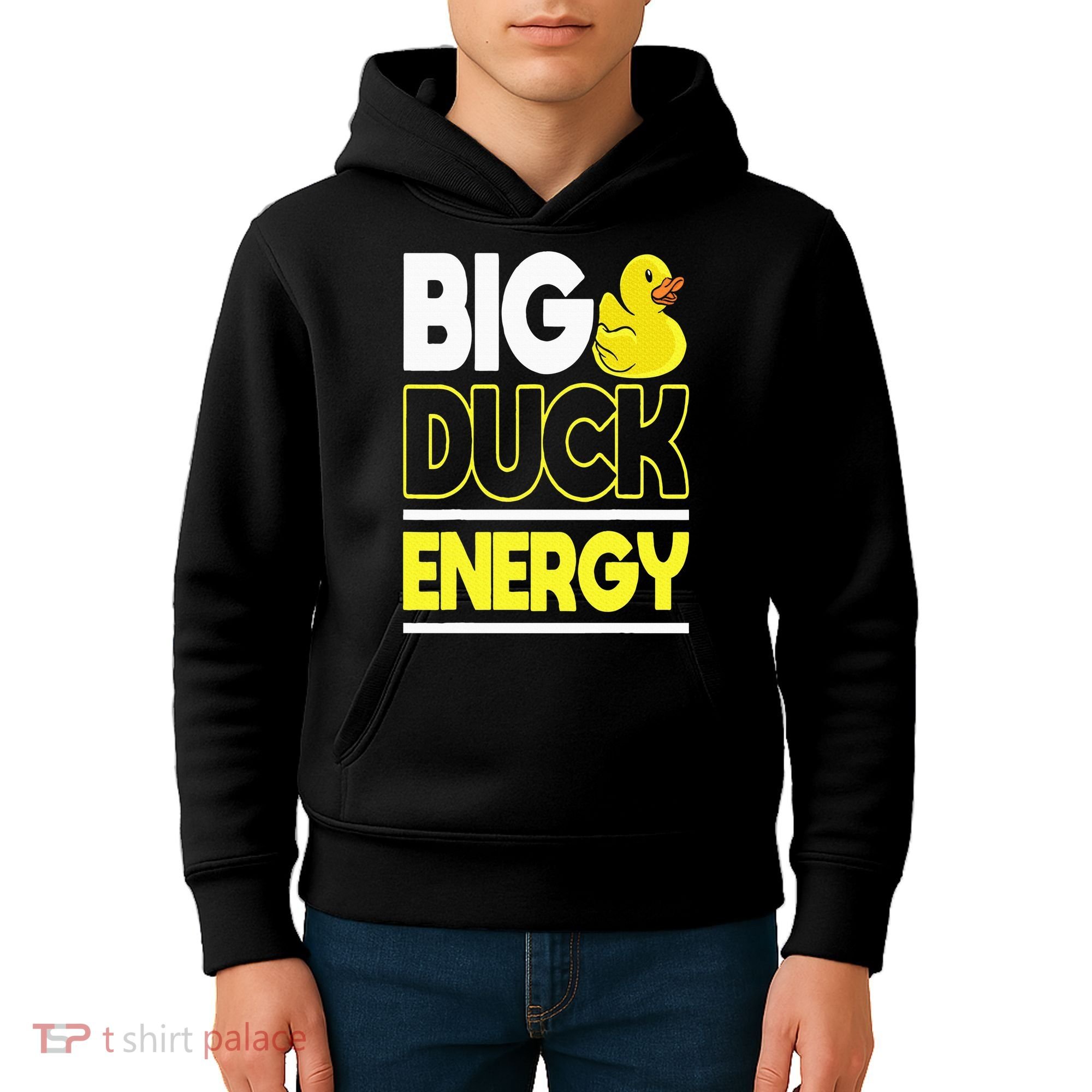Big Duck Energy Rubber Duck Kids Hoodie