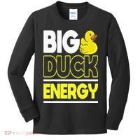 Big Duck Energy Rubber Duck Kids Long Sleeve Shirt thumb 0