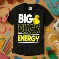 Big Duck Energy Rubber Duck Kids T-Shirt thumb 3