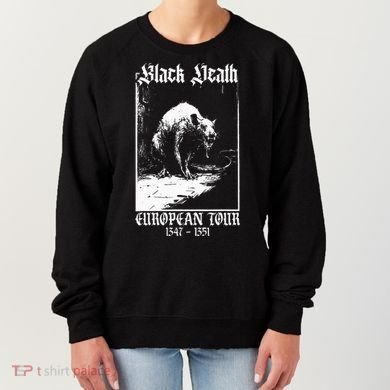 Black Death European Plague Rat Medieval Women's Sweatshirt