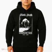 Black Death European Plague Rat Medieval Hoodie thumb 2